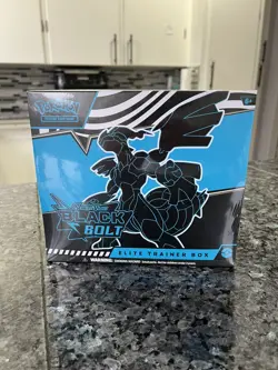Pokemon Scarlet & Violet Black Bolt Elite Trainer Box Sealed - Image 1
