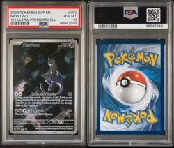 2023 Pokemon SVP EN Mewtwo #052 Promo 151 Ultra Premium Collection PSA 10 - Image 2