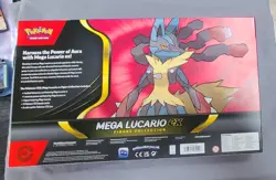 Pokemon TCG Mega Lucario ex Premium Figure Collection Box Factory Sealed - Image 2