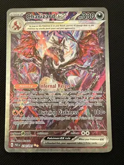 Pokemon TCG Charizard EX Paldean Fates Sir 234/091 Near Mint Condition - English - Image 1
