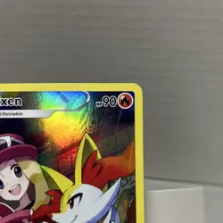 Pokemon Braixen Ultra Rare Full Art Holo TG01/30 Silver Tempest 90 HP - Image 3