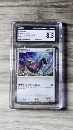 Pokemon Shiny Rayquaza SL10 Call of Legends Holo Ultra Rare: CGC 8.5 Clean! - Image 2