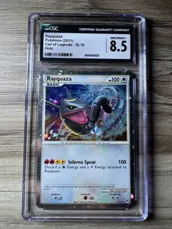 Pokemon Shiny Rayquaza SL10 Call of Legends Holo Ultra Rare: CGC 8.5 Clean! - Image 5