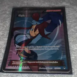 Pokemon Skyla Full Art Ultra Rare Holo Trainer Breakpoint 122/122 - Image 2