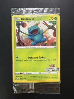 2022 Pokemon Illustration Contest SWSH303 SWSH304 SWSH305 English Sealed Promo - Image 1