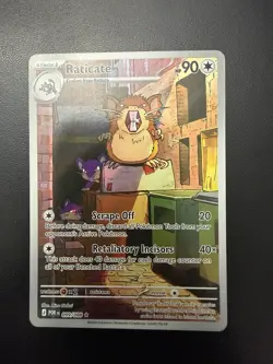 Pokemon 2026 Perfect Order Raticate #099/088 Illustration Rare NM - Image 1