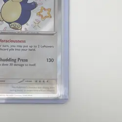 Pokemon Snorlax Shiny Rare Holo SV: Paldean Fates 202/091 Basic 150 HP - Image 4
