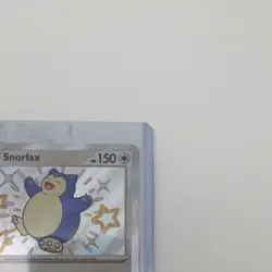 Pokemon Snorlax Shiny Rare Holo SV: Paldean Fates 202/091 Basic 150 HP - Image 5