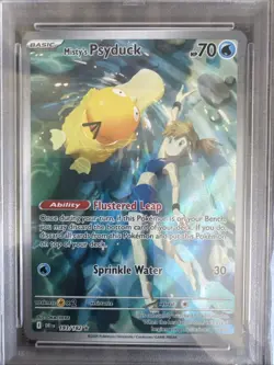 Pokemon 2025 Misty's Psyduck 193/182 Full Art IR Destined Rivals GEM MINT PSA 10 - Image 3