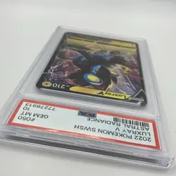 2022 POKEMON SWORD & SHIELD ASTRAL RADIANCE #050 LUXRAY V PSA 10 - Image 5