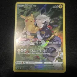 🔥Pokemon Pikachu TG05/TG30 Full Art Holo Lost Origin Trainer Gallery🔥 - Image 1