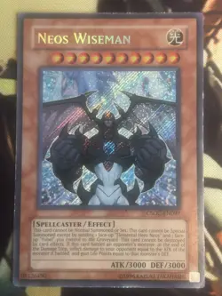 Yugioh: Neos Wiseman - CSOC-EN097 - Secret Rare - Unlimited - MP - Image 1
