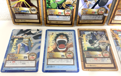 One Piece Carddass Hyper Battle Gold Foil Stamping Set of 10 Japanese Rare - Image 4
