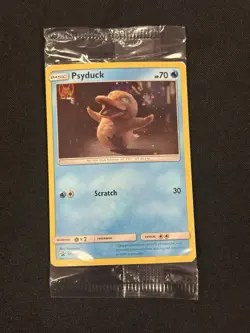 Psyduck SM199 Holo Detective Pikachu Promo Target Exclusive Sealed Pokemon Card - Image 1