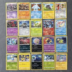 All Rare Non Holo Pokemon Cards Lot Meloetta Milotic Politoed Zeraora Hoopa + - Image 1