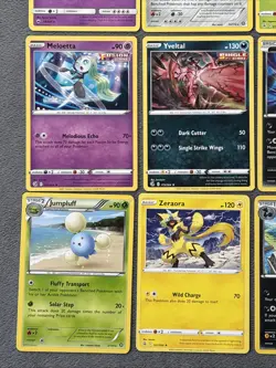 All Rare Non Holo Pokemon Cards Lot Meloetta Milotic Politoed Zeraora Hoopa + - Image 5