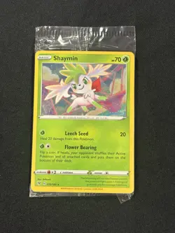 Pokemon TCG Shaymin Pokemon 015/185 Cosmos Holo SEALED promo Pokemon Card - Image 1