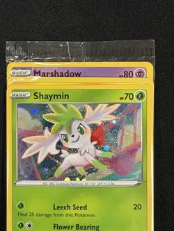 Pokemon TCG Shaymin Pokemon 015/185 Cosmos Holo SEALED promo Pokemon Card - Image 4