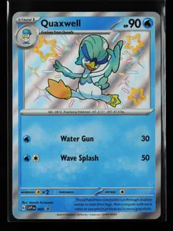 Quaxwell 083 Holo SV: Scarlet & Violet Promo Pokemon Card - Image 1