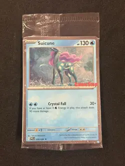 Suicune 026/094 Phantasmal Flames Sealed GAMESTOP Promo Pokemon Card - Image 1