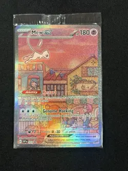 Mew ex 053 Sv: Scarlet & Violet Promo Cards Holo - SEALED - Image 1