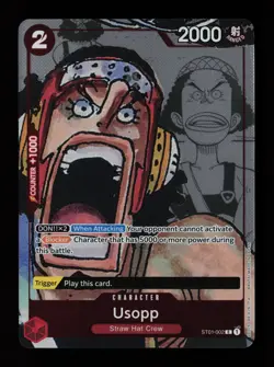 Usopp ST01-002 Promo One Piece Promotion Cards One Piece Card - Image 1