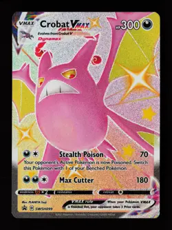 Crobat VMAX SWSH099 Holo SWSH: Sword & Shield Promo Pokemon Card - Image 1