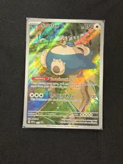 Snorlax 051 Sv: Scarlet & Violet Promo Holo sealed Pokemon Card - Image 1