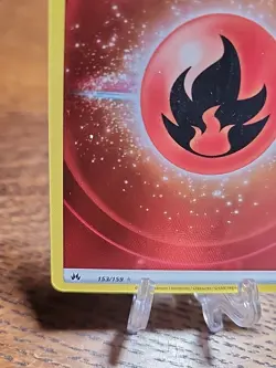 Fire Energy 153/159 Crown Zenith Holo Ultra Rare Textured Card NM 2023 - Image 4