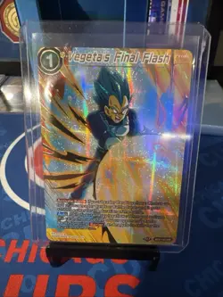 Dragon Ball Super Card Game Vegeta's Final Flash Foil Card BT9-133 - Image 1