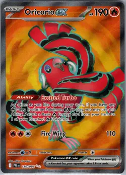 Oricorio ex 110/094 ME02: Phantasmal Flames - Pokemon Card - NM - Image 1