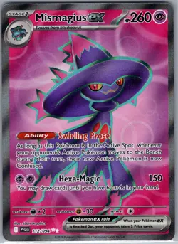 Mismagius ex 112/094 ME02: Phantasmal Flames - Pokemon Card - NM - Image 1