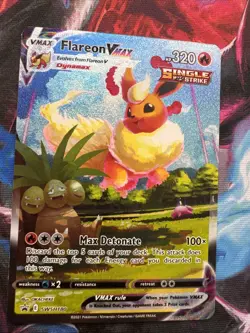 Flareon VMAX SWSH180 SWSH: Sword & Shield Promo Cards Holo - Image 2