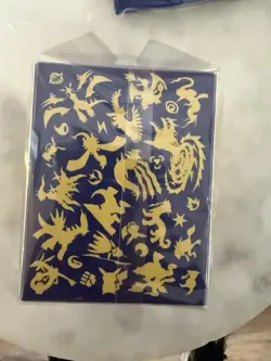 Sealed Trad. Chinese Pokemon 5th Anniversary 64-Sleeves Deck Box & Keychain - Image 5