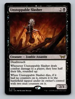 Unstoppable Slasher () R Duskmourn: House of Horror 119 NM - Image 1