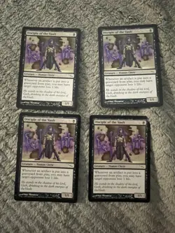 MTG 4x Disciple of the Vault Mirrodin 62/306 Regular Common LP / NM - Image 4