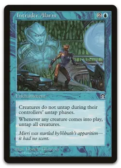 Intruder Alarm (LP) Stronghold STH Magic MTG - Image 1