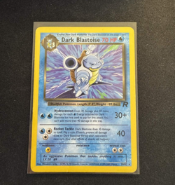 Pokemon TCG Dark Blastoise 20/82 Non-Holo MP - Image 1