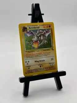Aerodactyl 1/62 Fossil Holo Rare Pokemon Card LP - Image 2