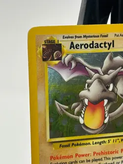 Aerodactyl 1/62 Fossil Holo Rare Pokemon Card LP - Image 3