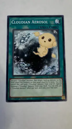 Cloudian Aerosol - DANE-EN058 - Common - 1st Edition - Near Mint YuGiOh! - Image 1