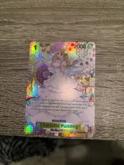 Charlotte Pudding OP03-112 SP Alternative Art Two-Legends One Piece Card English - Image 1