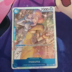 Inazuma EB01-022 Character SR English One Piece NM - Image 1