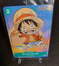 One Piece TCG Monkey.D.Luffy Promo P-037 EN Anime Expo 2023 Set of 2 - Image 5