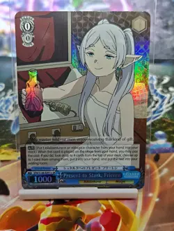 Weiss Present to Stark, Frieren SR - Frieren: Beyond Journey’s End - Image 1