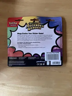 Pokemon TCG Ascended Heroes 3 Pack Blister Charmander Tech Sticker Collection - Image 2