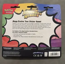 Pokemon TCG Tech Sticker Collection. Ascended Heroes 3 Pack Blister Charmander - Image 2