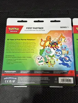 (2) Pokemon First Partner Series 1 Illustration Collection Brand New Sealed - Image 4