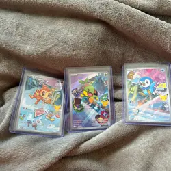 Pokemon 2026 First Partner Illustration Collection Series 1 Promos Set 40-42 - Image 1