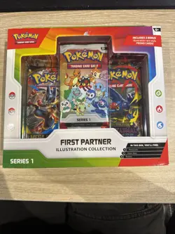 2x Pokemon TCG First Partner Illustration Collection Series 1 SLIGHT DAMAGE - Image 2